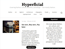 Tablet Screenshot of hyperficial.com